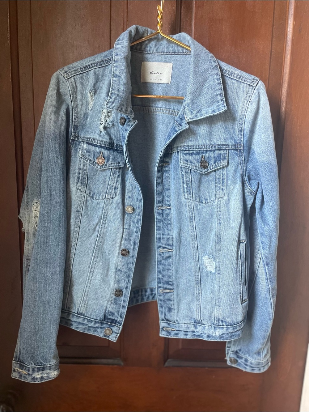 KanCan women's size medium denim jacket